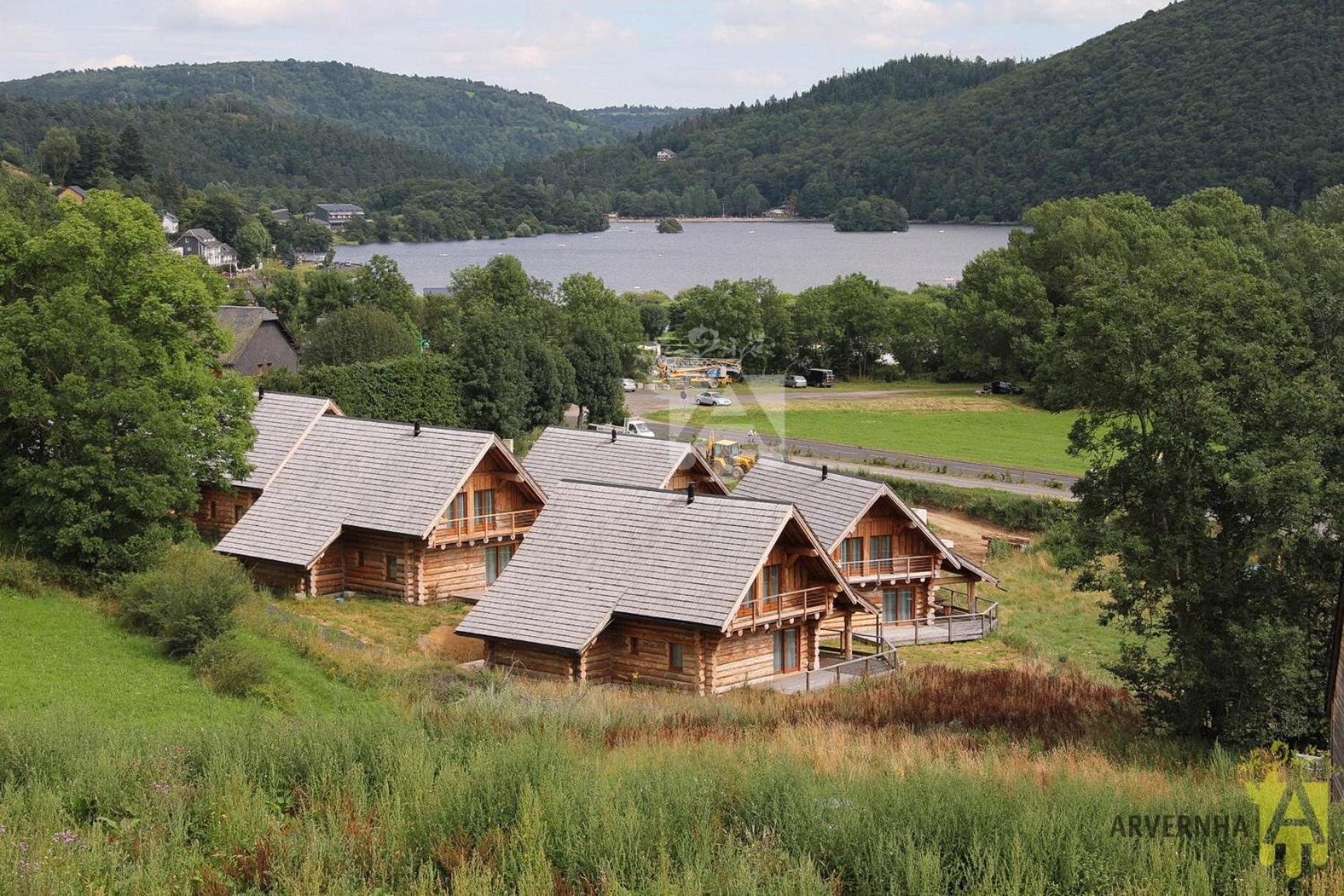 Chalets De Fougerousse Chambon-sur-Lac Exterior foto